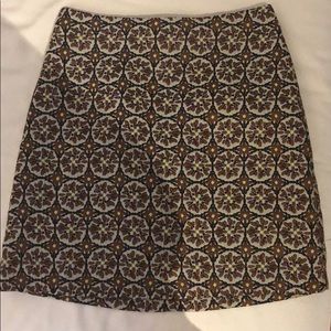 H&M mid length pattern skirt